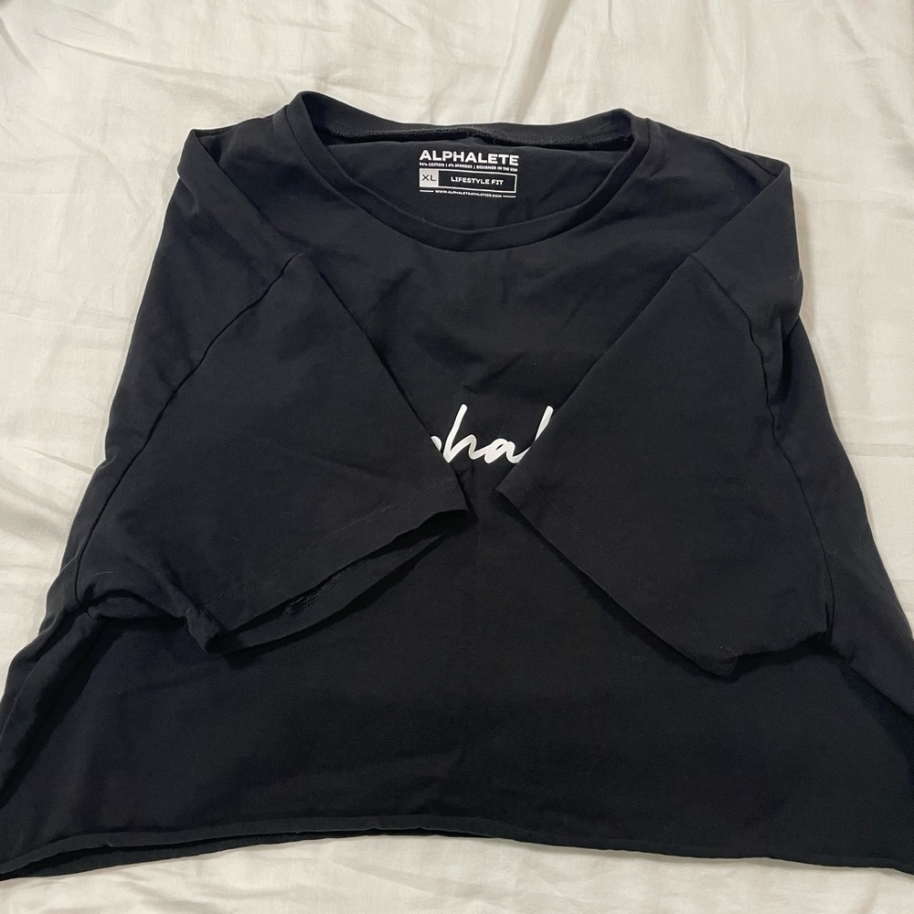 Alphalete Signature Short Sleeve - Black